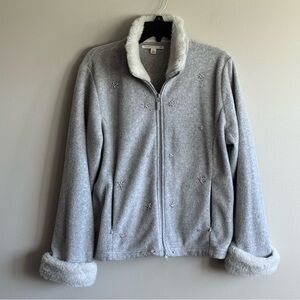 Carolyn Taylor Fleece Jacket Women’s Size Large